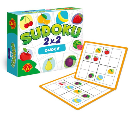 Sudoku 2x2 fruits - puzzle game 22865