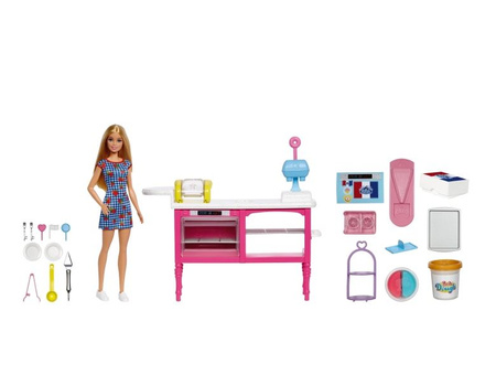 Ensemble de pâte à modeler pour poupée Barbie pour enfants HJY19