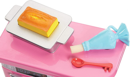 Barbie Home Baking Set + Poupée FHP57 - Jouet pour Enfants