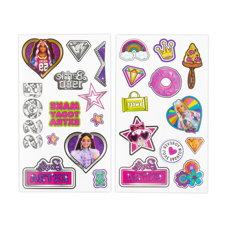 RMS Barbie Tatouages ​​supplémentaires pour enfants 90-0039 11184