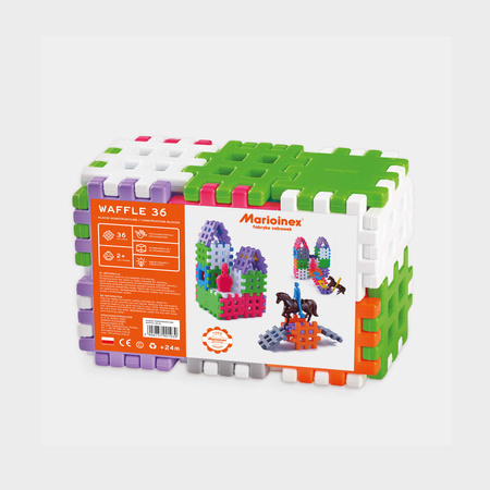 MARIOINEX Blocs de construction pour enfants Cube 36 01939