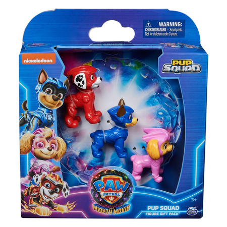 Paw Patrol The Great Movie Set of 3 Figures 6067503