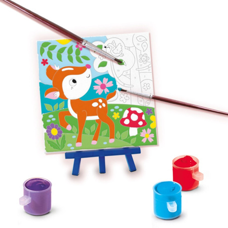 Painting by numbers Forest animals - Creative fun 14786 47860