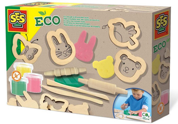 Eco cake mass with wooden accessories 24917 49175