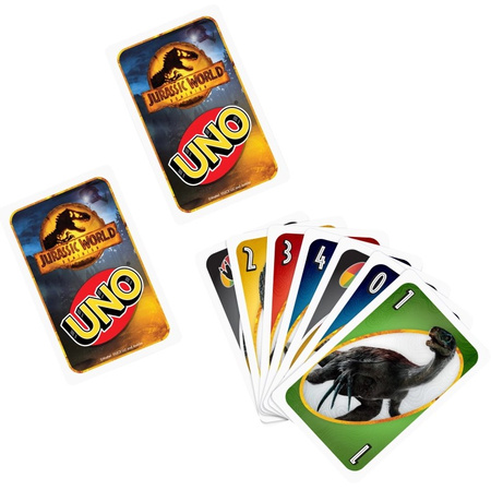 Cartes UNO Jurassic World GXD72