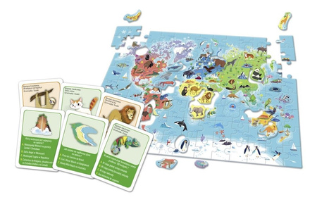 Clementoni PL I learn while having fun! Discovering the World 50779 - Educational game for children