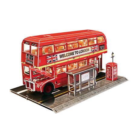 Puzzle 3D Bus de Londres DANTE Cubic Fun L538H 05386