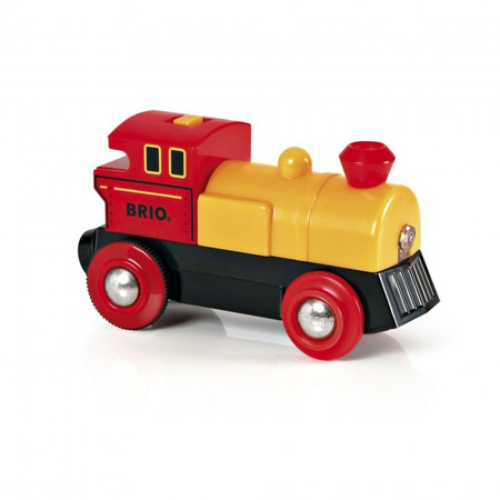 Brio yellow and red steam locomotive 594001