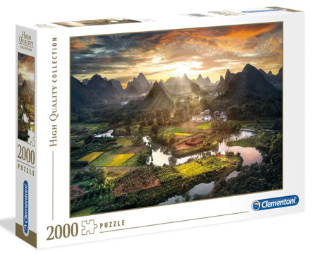 Puzzle 2000 pièces HQ Vue de Chine 32564