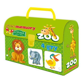 Memory game Kuferek ZOO 06441