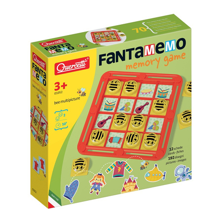 DANTE Quercetti Fantamemo Bee Educational Game 10525