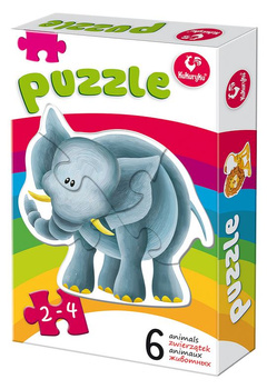 CORN My first puzzle - Elephant Animals 60314