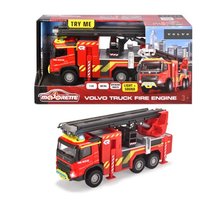 Majorette Volvo fire truck with light and sound 371-3000