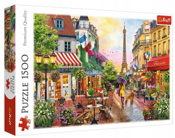 Puzzle 1500 pieces The charm of Paris 26156