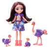 Enchantimals Doll with a family of ostriches GTM32 GJX43