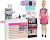 Barbie Café Set + Poupée GMW03 - Jouets pour enfants