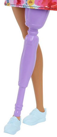 Barbie Fashionistas doll with MATTEL HBV21 prosthesis