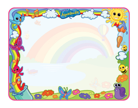 Aquadoodle Rainbow deluxe mat E72772