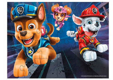 SPIN Paw Patrol wooden puzzle 3x24 6028789