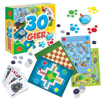 Alexander Family Games Set of 30 Games 26566