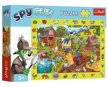 Trefl Observation Puzzle SpyGuy Farma 24 15589