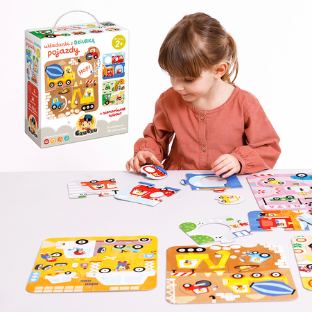 CZUCZU Puzzles avec trou Véhicules pour enfants 91699