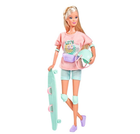 Steffi sur un longboard pour enfants 573-3580