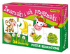 Educational puzzle Animals and treats 06519