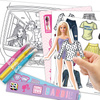 Barbie creative set with stickers for children BA85749