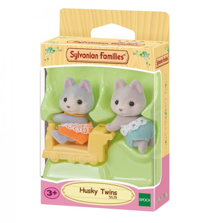 SYLVANIAN Families Twins Husky Dogs 05638