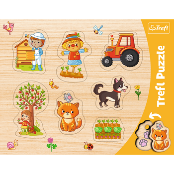 Puzzles en forme de cadre - Village 31306