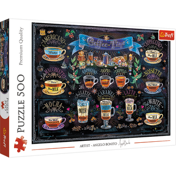 Trefl Puzzle 500 pièces - L'heure du café 37449