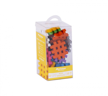 MARIOINEX Midi waffle blocks, set of 22 elements 03698