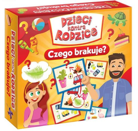 KANGURO Game Enfants contre parents - Que manque-t-il ? 08002