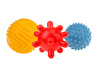 TULLO Sensory balls for children 3 pcs 453 74538