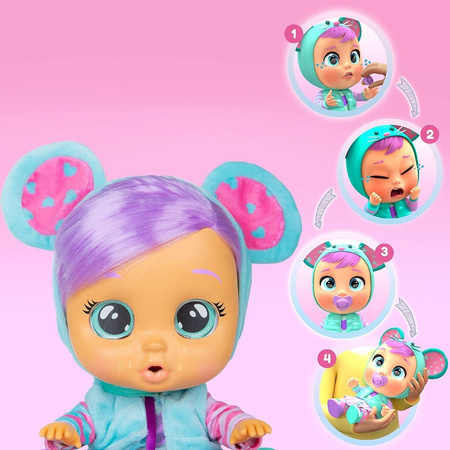 TM TOYS Cry Babies poupée Lala habillée 083301 83301