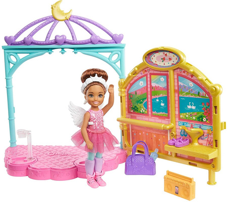 Ensemble d'école de ballet Barbie Chelsea GHV81