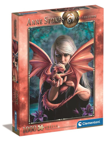 Clementoni 1000 Panorama puzzle AStokes Dragonkin 39640