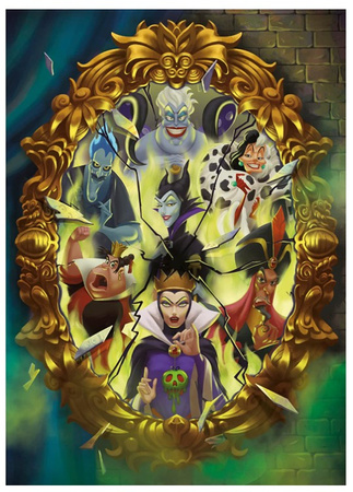 Puzzle 1000 Disney100 Villains 39718