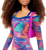 MATTEL Barbie Fashionistas poupée dans une robe HJT03