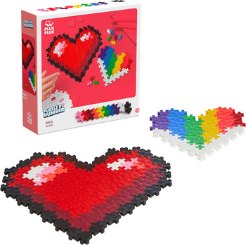 DANTE Plus-Plus Puzzle Heart 250 pieces By Number 06900