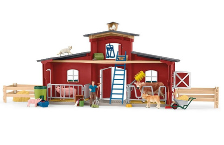 Schleich Large barn with animals + accessories 42606