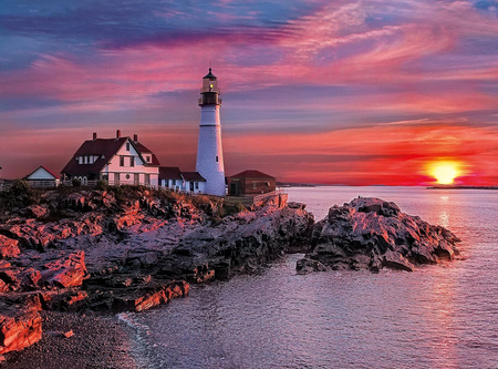 Clementoni puzzle 500 HQ Portland Head Light 35049