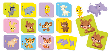 DANTE Lisciani Carotina Baby Memo Animals 80052 - Educational Game for Children