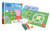 TREFL PL GAME 2in1 Chinese/Snakes and Ladders Peppa 02067