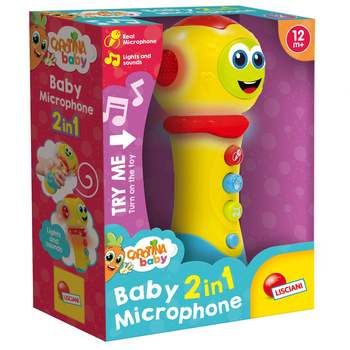 Lisciani Carotina Baby Microphone DANTE 100606 - Jouet éducatif pour enfants