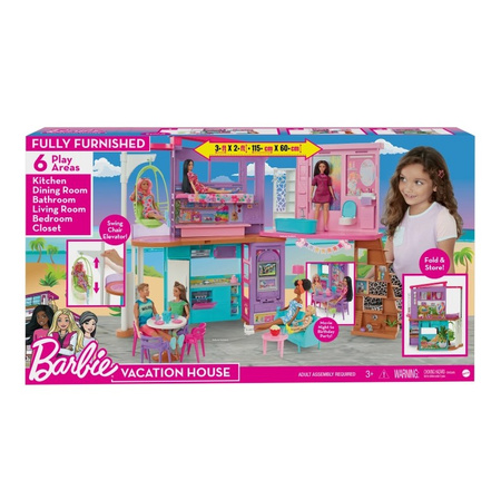 Maison de vacances meublée Barbie HCD50