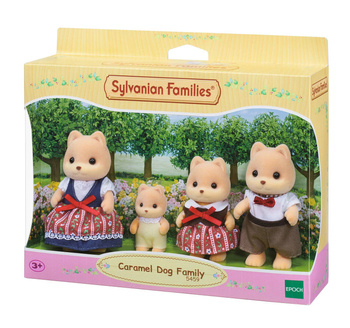 Sylvanian Families Famille de chiens caramel 05459