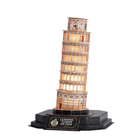 DANTE CubicFun 3D LED Puzzle Leaning Tower of Pisa 05355