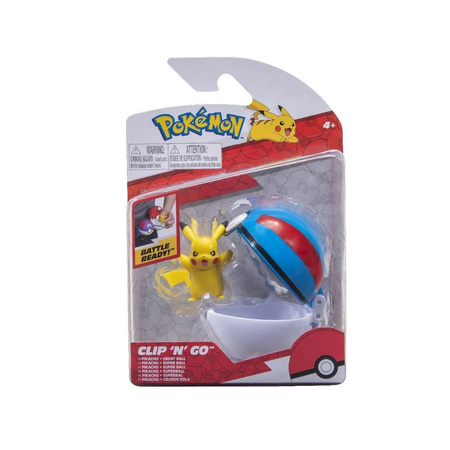 ORBICO POKEMON Clip'n'Go Pikachu Greatball 24680